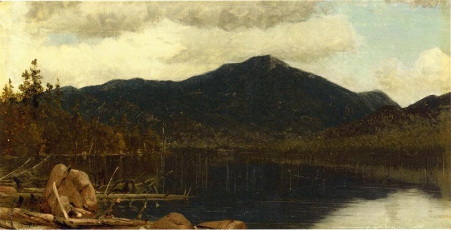 Sanford Robinson Gifford Mount Whiteface from Lake Placid